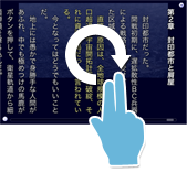 文章の縦書き横書きを切り替える方法